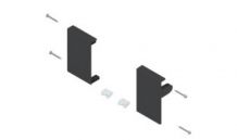 Attache façade ZIF..71M0 D+G noir