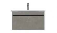 Meuble Trio plus 80 cm 1tir silver