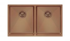 EVIER INFINITY BOX BRONZE 740 SOTTOTOP
