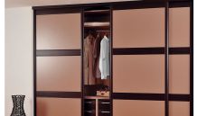 système acier marron foncé