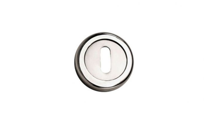 ROSACE DORTEL CHROMÉ SATINÉ