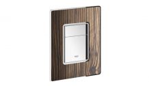 Plaque  Commande WC bois 38849HR0