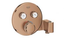 Façade thermostatique ronde Smartcontrol