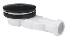 Bonde de douche Extra-plate Black Touch 30722861 noir