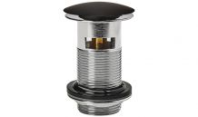 Bonde lavabo Quick Clac Black Touch 30722855 noir mat