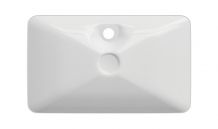 vasque a poser  TR 64.4*39.5 cm sistemy blanc