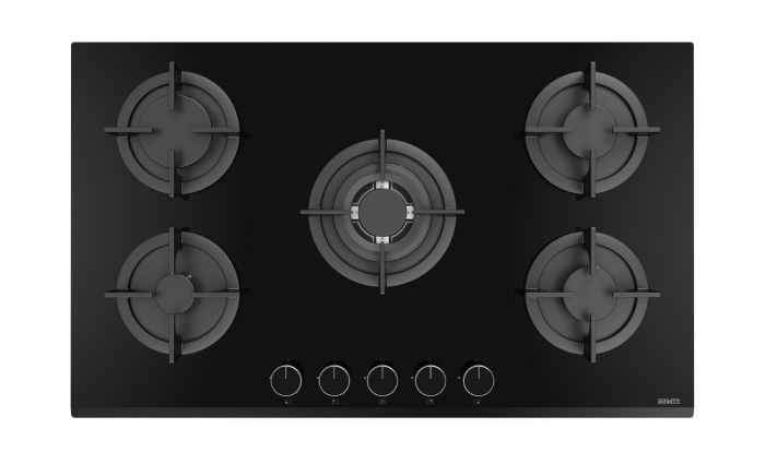 PLAQUE DE CUISSON EN VERRE 90 5 FEUX INFINITY