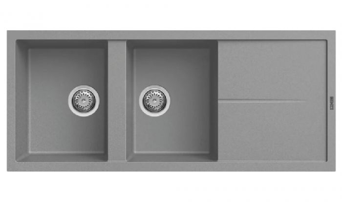 EVIER INFINITY EGO 116*50 GRIS
