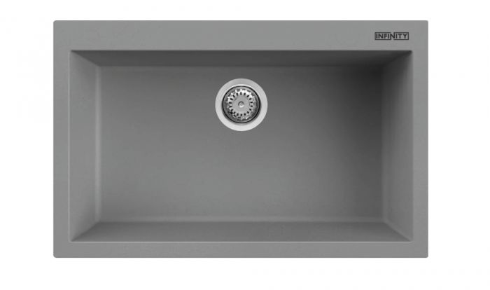 EVIER INFINITY MOON 70*50 GRIS
