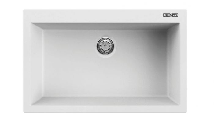 EVIER INFINITY MOON 70*50 BLANC
